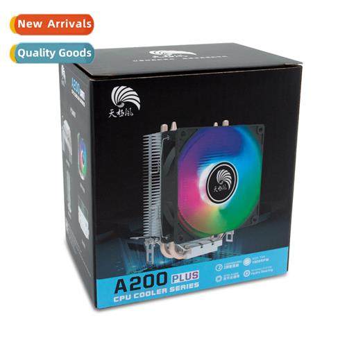 Computer CPU Cooler A200 9CM Dazzle Color Fan Dual Copper Pi