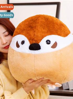 Cute spherical round ts sparrows black crows plush toys plus