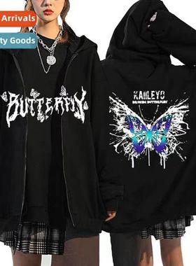 2021 early fall natial tide br dark wind butterfly cardigan