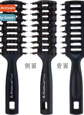 Rib comb pig bristle rib comb hollow fishbe comb  sal stylin