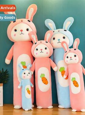 New cylindrical pillow  st big-eyed rabb plush toy doll rabb