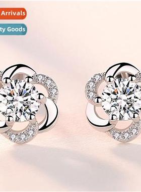 earrings female persaly temperament earrings lucky daffodil