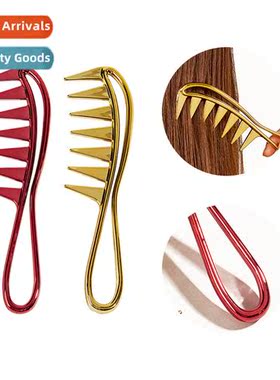 Vintage big back  oil  comb styling parti home dressing comb