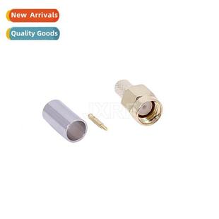 RF coaxial cnector SMA-J-3 male female pin crimp RG58 line L