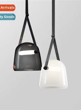 Scinavian -modern creative art lear glass chelier bedside be