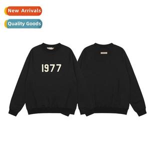 High Line Neck Crew Set 1977 Flocked ESSENTIALS Repeat FOG