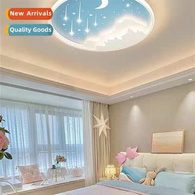 Childrens room ceiling lamp eye protecti star shooting star