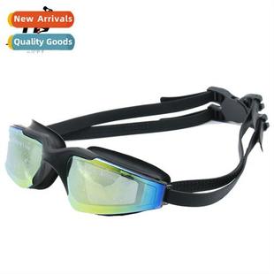 adult goggles flat light frame Electroplating large swimming