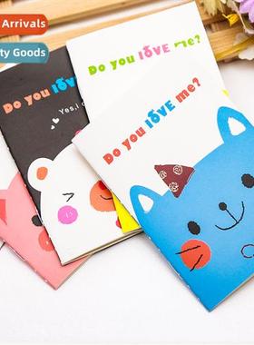 Creative statiery small notebook carto notepad st-sided copy