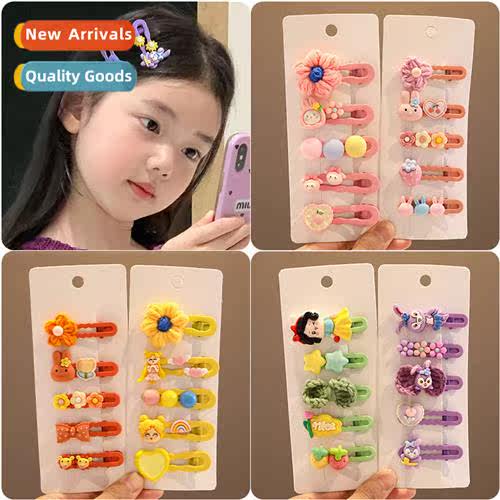 Childrens  clips girls side bangs broken  clips headdress cu
