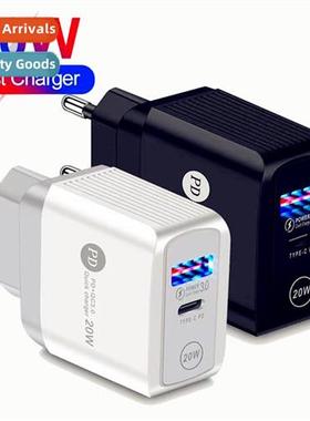 PD20W +QC3.0 pd20W Compatible QC3.0 Fast Charger Phe Charger