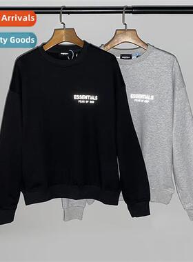 FOG compound line ESSENTIALS reflective round neck sweater m