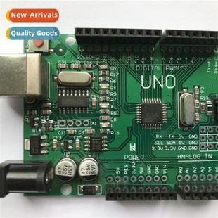 Module green UNO board. wires Improved pins