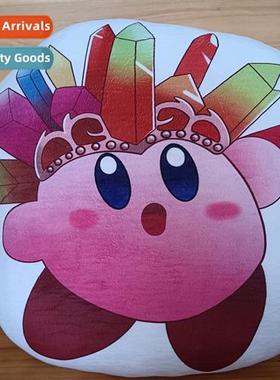 Head Pillow Cappy Plush Toy Colorful Crystal Crown Kids Gift