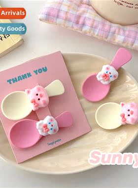 Creative cute piggy pig spo duckbill clip pin sweet girl bun
