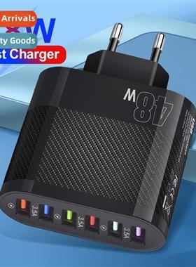 Stard 48W 6USB Phe Charger 3.5A Tablet Travel Charger Chargi