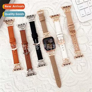 gold triangle buckle 适用apple strap print leather appl palm