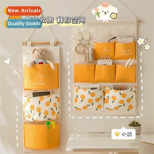 Fabric Storage Hanging Bag Bedside Wall Wall Hanging Behind