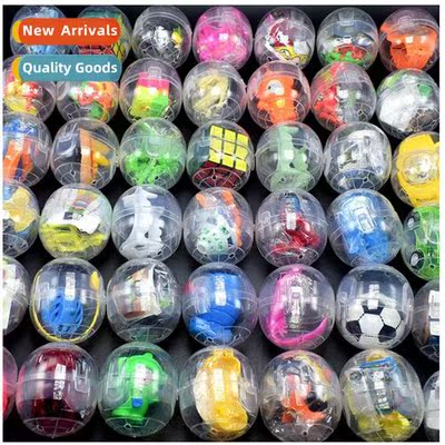 Two dollars 47MM*55MM transparent Siamese twister ball toys