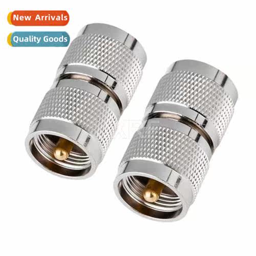 RF Cnector UHF Male to Male Dual Pass Through Header RF UHF-