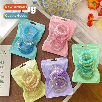 Cy ensemble sweet girl gradient color system phe ring  rope