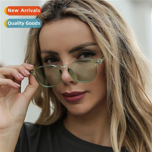 Korean versi   color ocean lens sunglasses female star set s