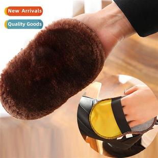 Shoe Wool Polisher Faux Polis Cloth Plush
