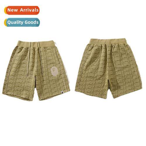 Japanese tide ape head mkey full print letters desert color