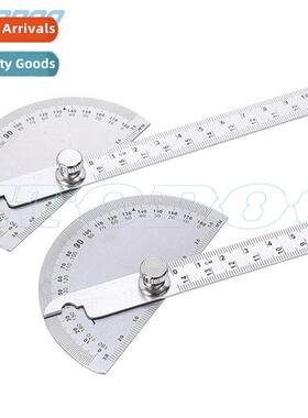 Angle Ruler H Use Simple Protractor 180 Degree Steel Angle S