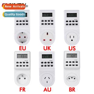 10 sets  timer s socket kchen appliances weekly cycle electr