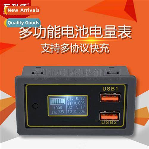 Car battery battery voltage charge indicator 12v24v lhium US