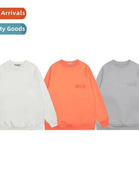 Tide padded FOGESSENTIALS letters printed round neck sweater