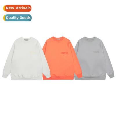 Tide padded FOGESSENTIALS letters printed round neck sweater