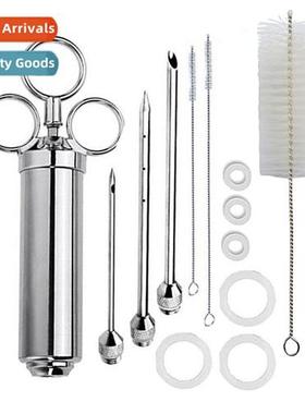 Turkey Needle Seasing Injector 304 Stainless Steel BBQ Barbe