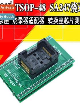 Dual Ctact TSOP48 to DIP48 Adapter Block Test Block Programm