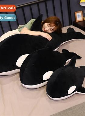 Cute Q versi chubby couple orca plush toy dolls