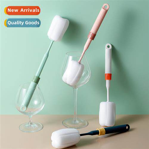 1139 Retractable Extended Hle Spge Cup Brush Cleaning Brush