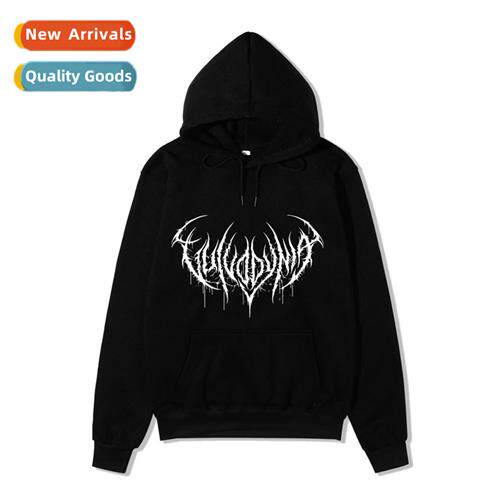 2021 dark style sweatshirt men  women hoodie goth couple hip