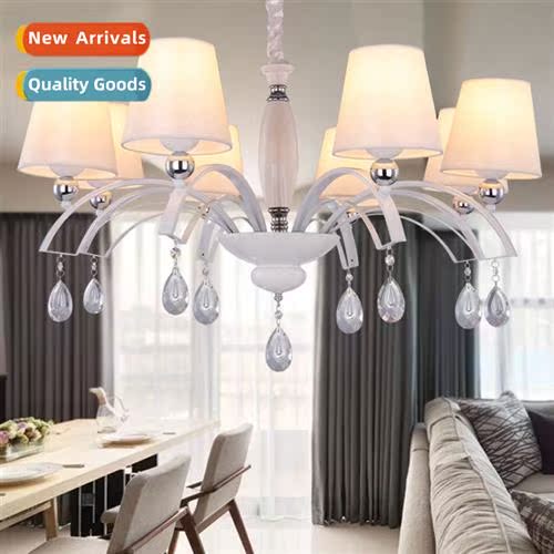 Simple an chelier atmosphere ceiling simple ir rustic fabric