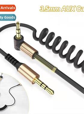 Elbow 3.5mm to 3.5mm cell phe audio cable male to male audio
