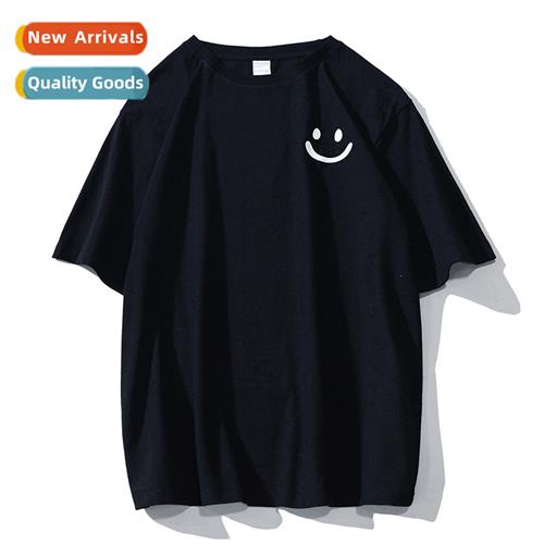 Lg-staple  cott t-shirt men  women ins tide simple silice sm