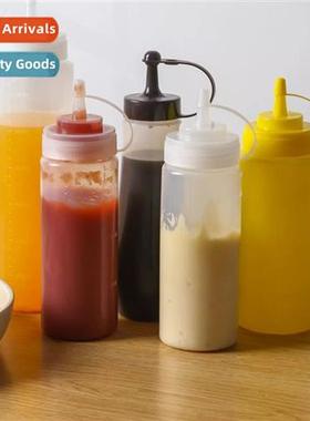 Plastic sauces csume oil squeeze seasing bottles squeeze sau