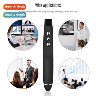 USB Flip Laser Pointer Whip Pen RF Flip Laser Pointer 23A Ba