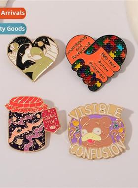 New Autism Awareness Pin Puzzle Love Badge Posive Understand