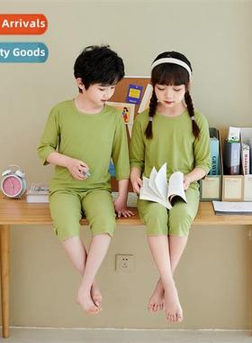 2023 summer thin secti children candy color ice silk home we