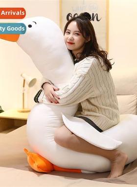 Big whe goose lg pillow plush toy doll doll creative birthda