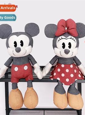 Genuine Mickey Minnie Winnie  Pooh Retro Doll 100th Annivers