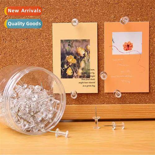 ins transparent transparent I-bead fixed decorative message