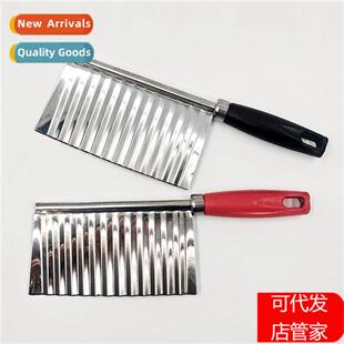 Multifunctial Potato Wave Knife Kchen Household Vegetable Fa