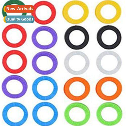 pvc color key holder rubber elastic key holder KEY RING sili